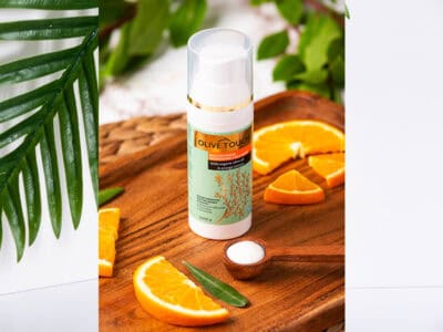 Multivitamin Face Mask with organic Olive Oil and orange extract