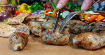 Sheftalies Cypriot dish