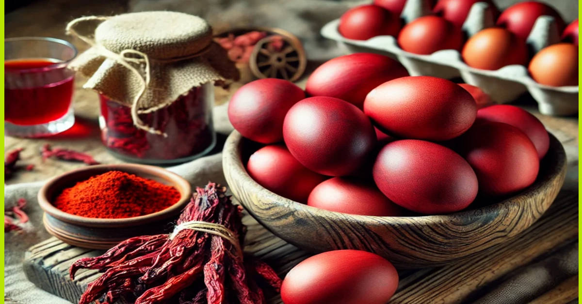 Πώς να Βάψετε Αυγά με Ριζάρι – Οδηγός για Φυσική Βαφή