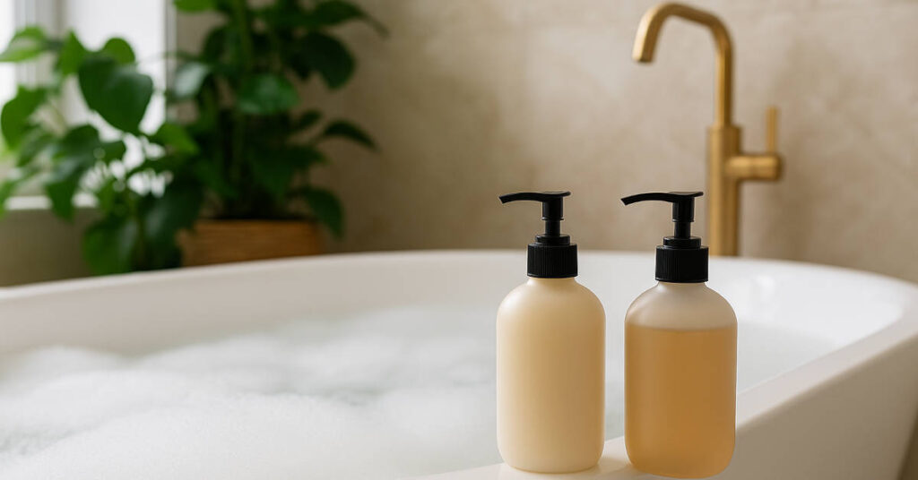 Το καλύτερο αφρόλουτρο σε πολυτελές μπάνιο με αφρό και φυσική πρασινάδα